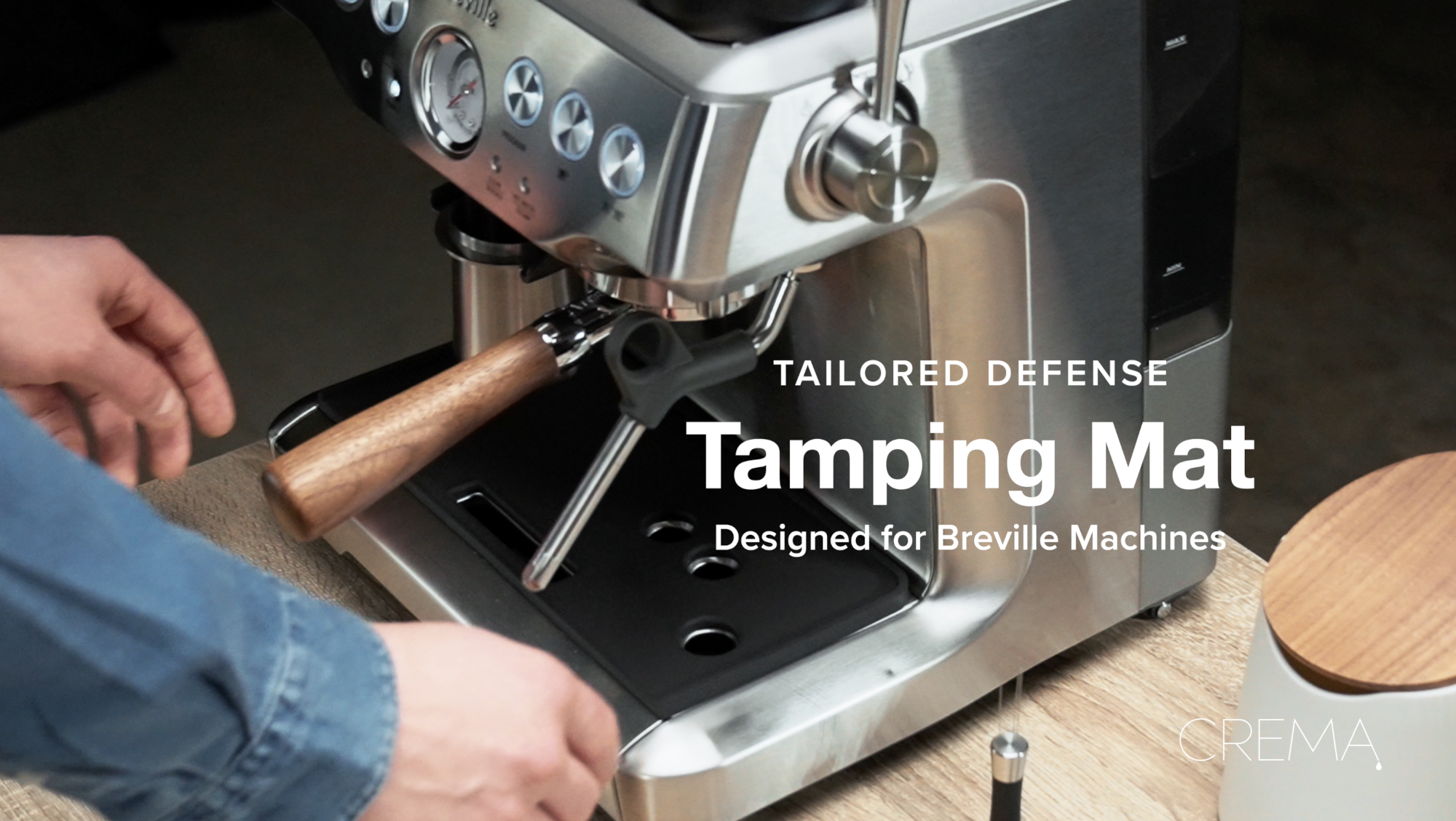Amazon.com: CREMA Coffee Products Tamping Mat for Bambino Plus